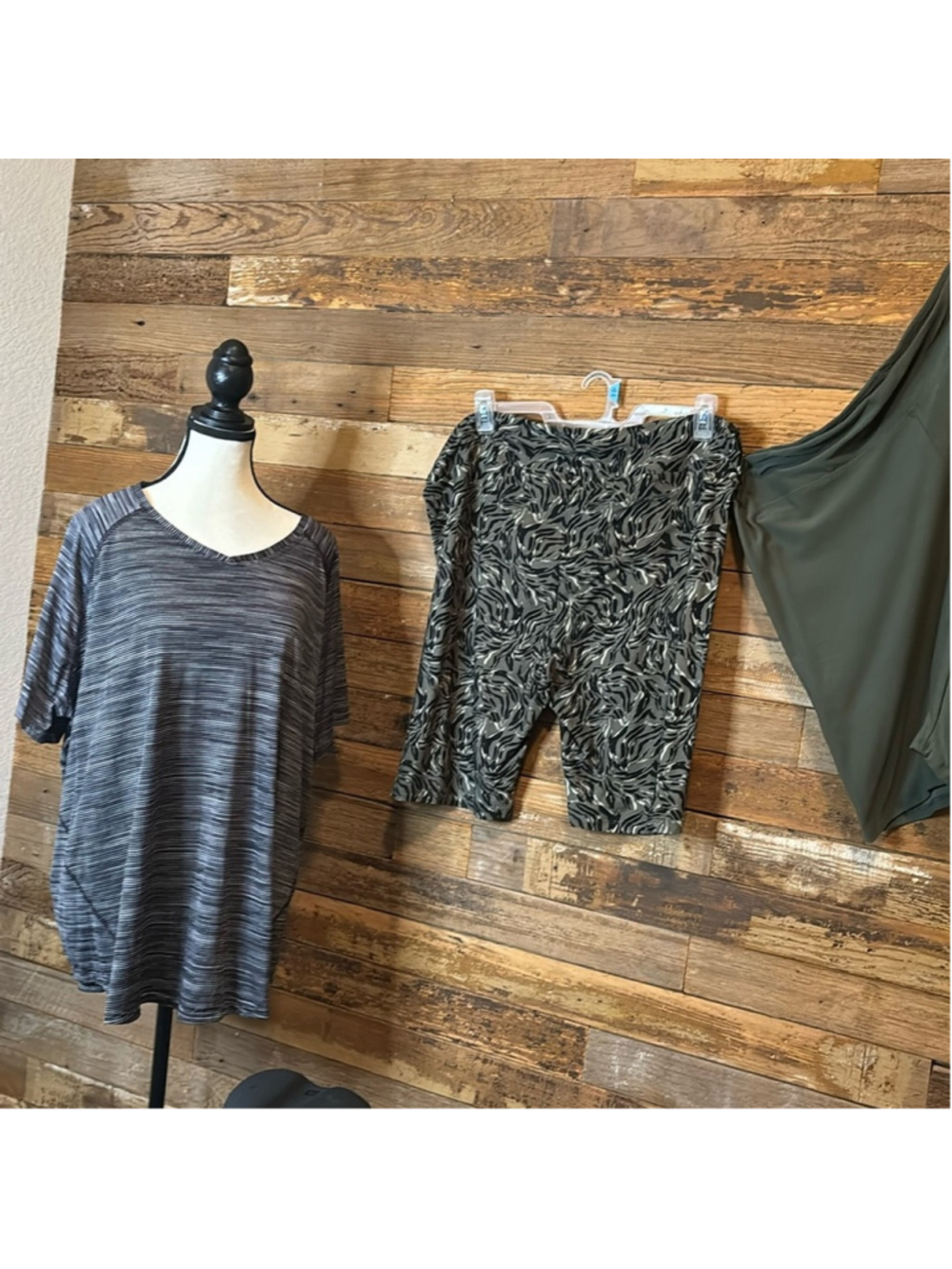Tek Gear 3 pieces one blouse two shorts